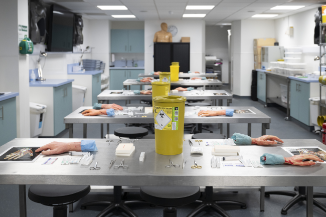 Training in the Macewen Clinical Skills Suite